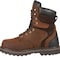Georgia Boot Men's Waterproof Work Boot, 9 M, Steel Toe, 8 in H, Dark Brown, G9334 G9334 - alternate 3